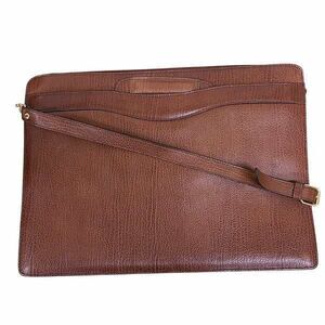 Bally 2way Leather Business Bag